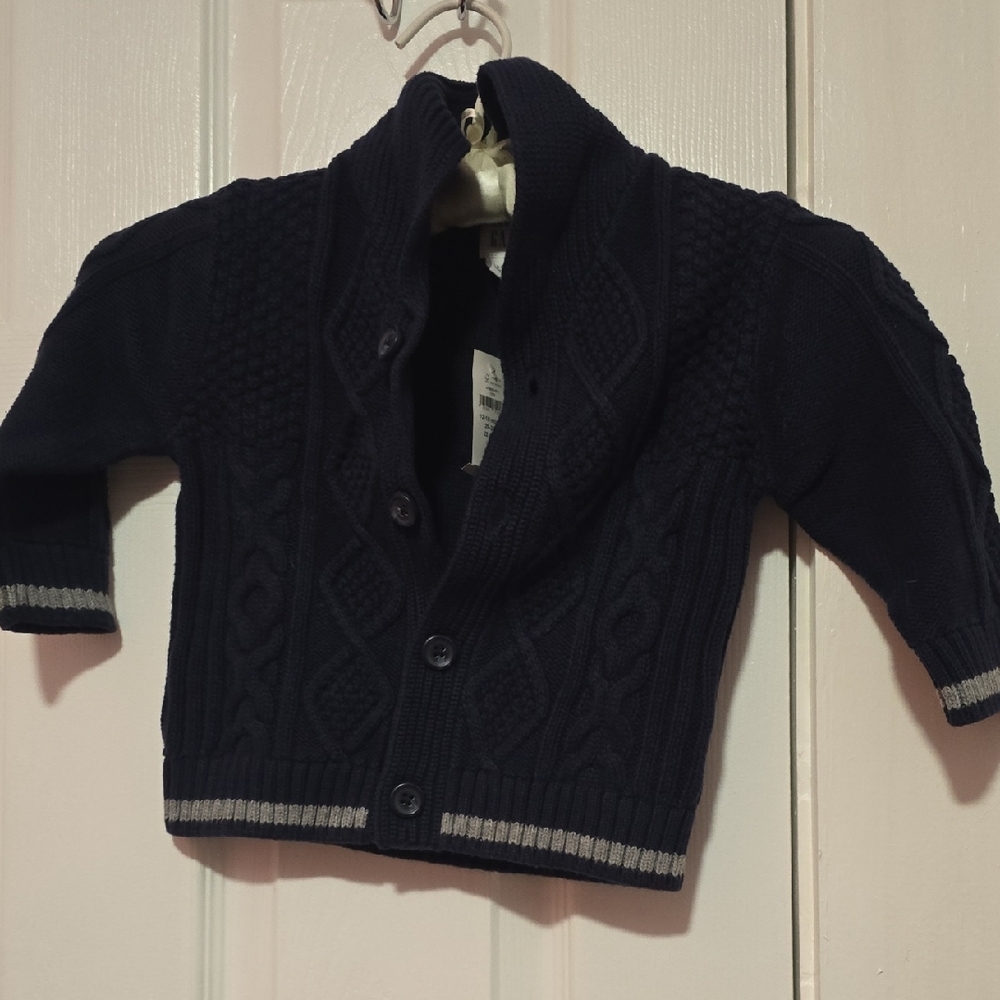 Navy Blue Baby Gap Kids Cardigan